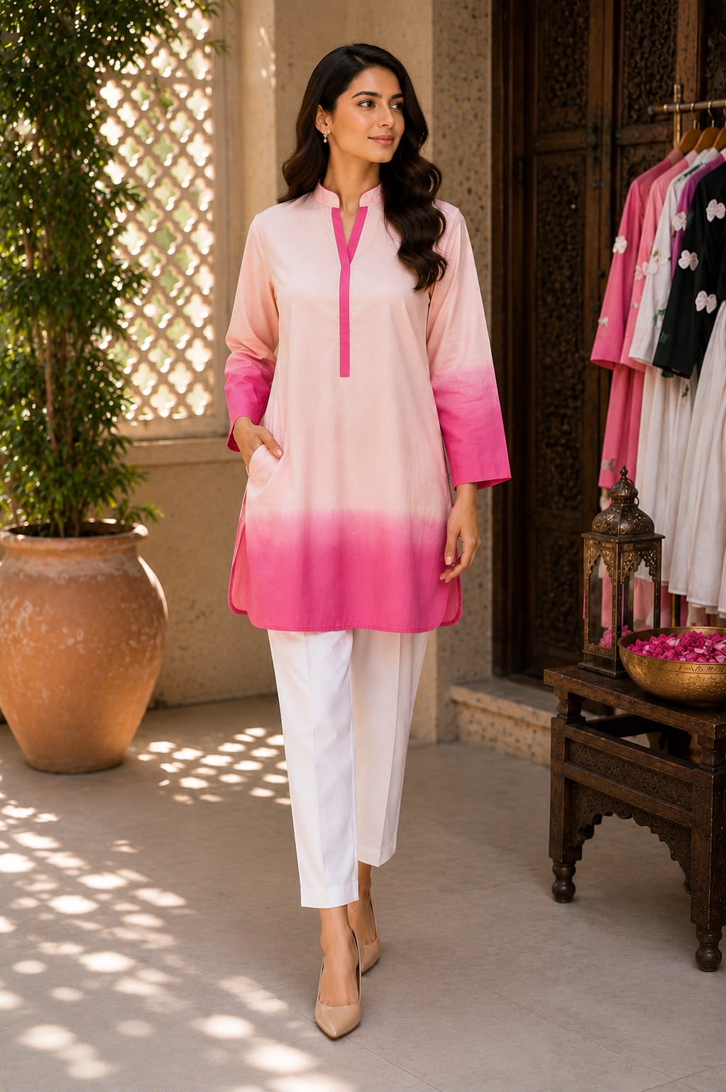TIY & DIY Premium Original Soft Lawn Kurti