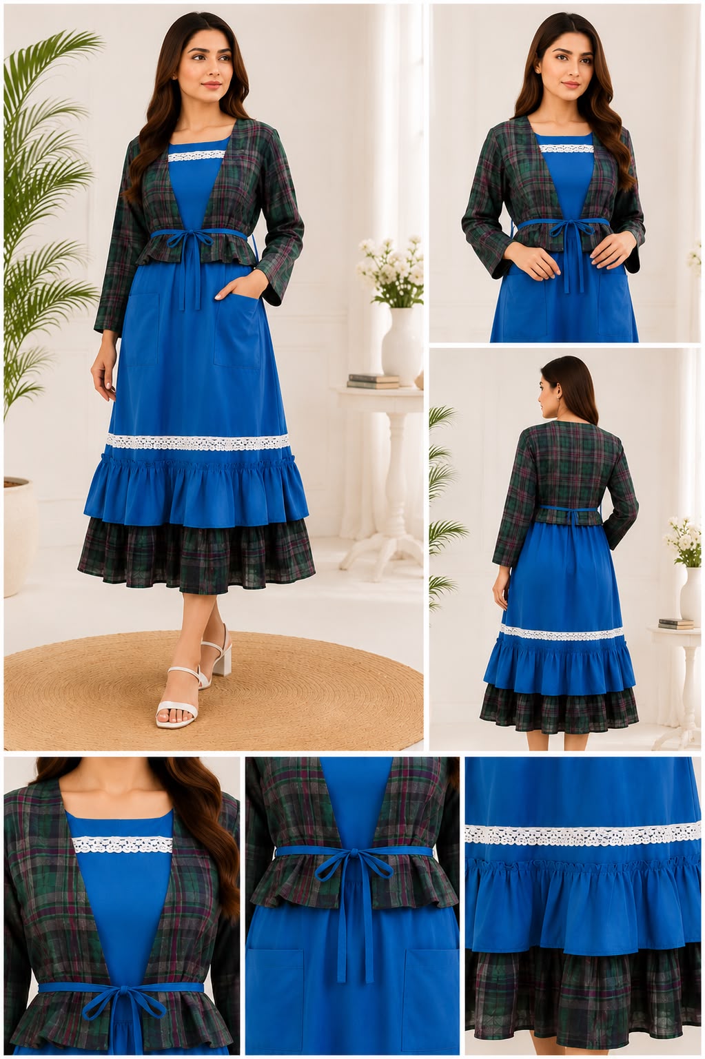 The Elara Layered Dress
