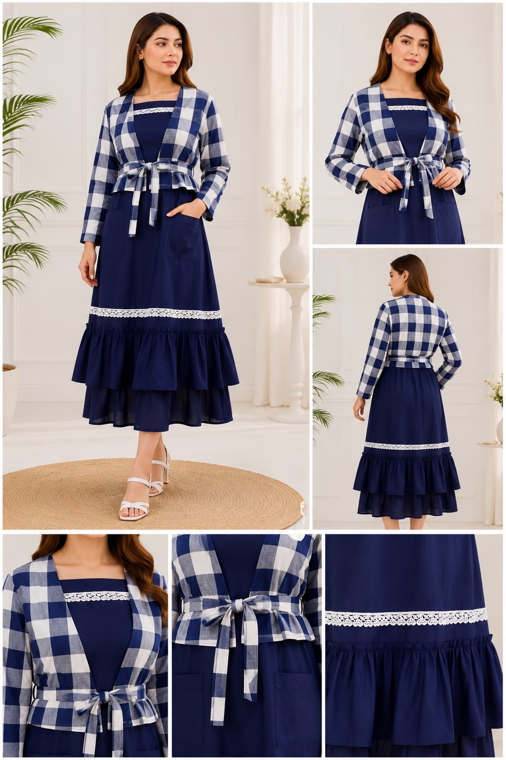 The Elara Layered Dress